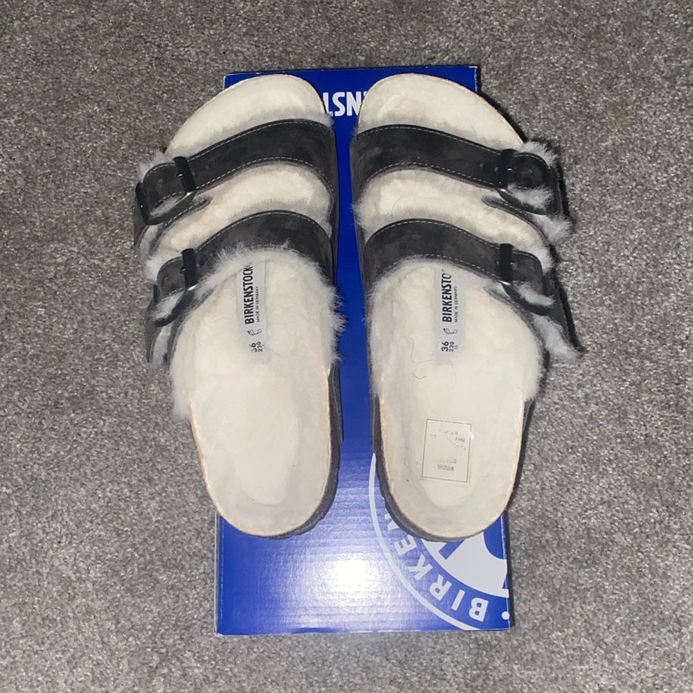 Arizona Shearling Birkenstocks